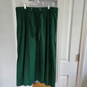 Talbots Modern Poplin Drawstring Skirt